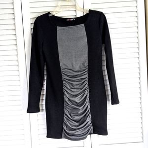 Black Mini Dress | Fleece-lined | small